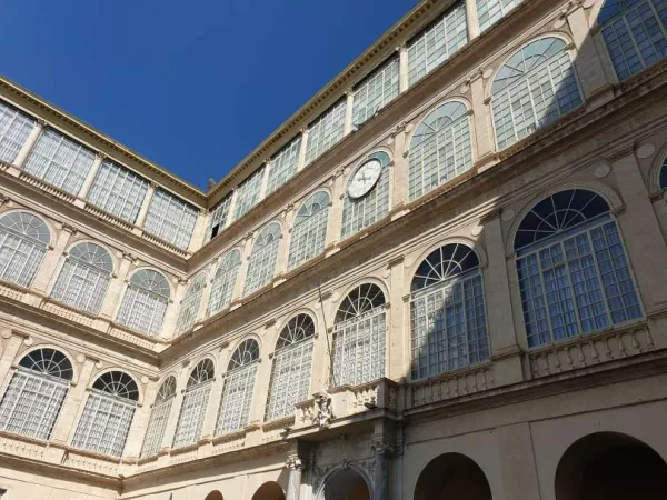 Palazzo Apostolico Vaticano | Il Palazzo Apostolico Vaticano visto dal Cortile San Damaso | AG / ACI Group