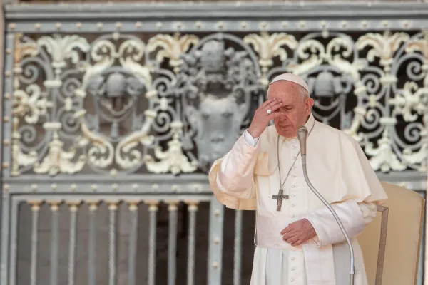 Papa Francesco durante l'udienza generale del 5 giugno 2019 / Daniel Ibanez / ACI Group