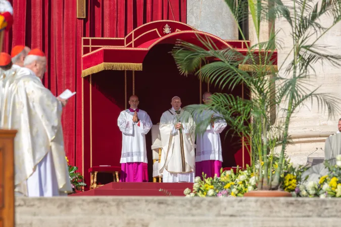 Papa Francesco, Messa per le canonizzazioni | Papa Francesco durante la Messa per le canonizzazioni, 13 ottobre 2019 | Daniel Ibanez / ACI Group