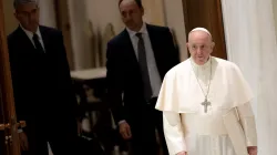 Papa Francesco durante una udienza generale / Daniel Ibanez / ACI Group