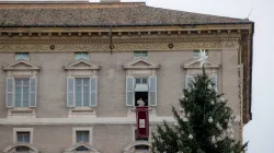 Papa Francesco durante la recita di un Angelus / Daniel Ibanez / ACI Group