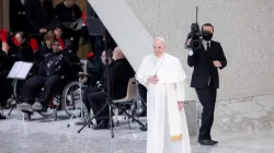 Papa Francesco durante l'udienza generale dell'1 dicembre 2021 / Daniel Ibanez / ACI Group