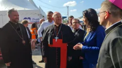 Uno degli incontri del Cardinale Sandri a Sighet, in Romania / Congregazione delle Chiese Orientali