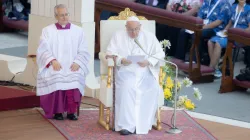 Papa Francesco e Mons. Ravelli - Daniel Ibanez CNA