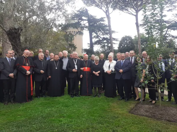 Immagine di gruppo della cerimonia di stamane | Immagine di gruppo della cerimonia di stamane | Credit AT/ ACI Group