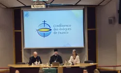 Sua Beatitudine Sviatoslav Shevchuk alla plenaria della Conferenza Episcopale di Francia, 5 novembre 2024 / UGCC