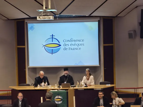 Sua Beatitudine Shevchuk | Sua Beatitudine Sviatoslav Shevchuk alla plenaria della Conferenza Episcopale di Francia, 5 novembre 2024 | UGCC