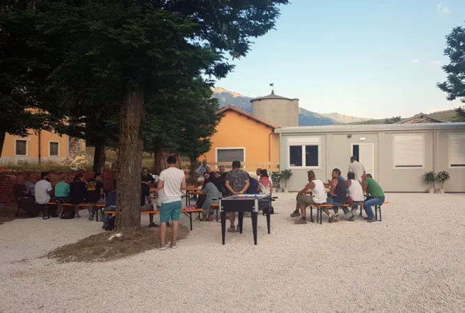 Centro Caritas a Amatrice |  | Chiesa di Rieti