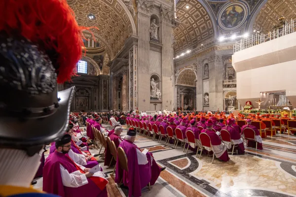 I Secondi Vespri dell'Ascensione, Basilica di San Pietro, 9 maggio 2024 / Daniel Ibanez / ACI Group