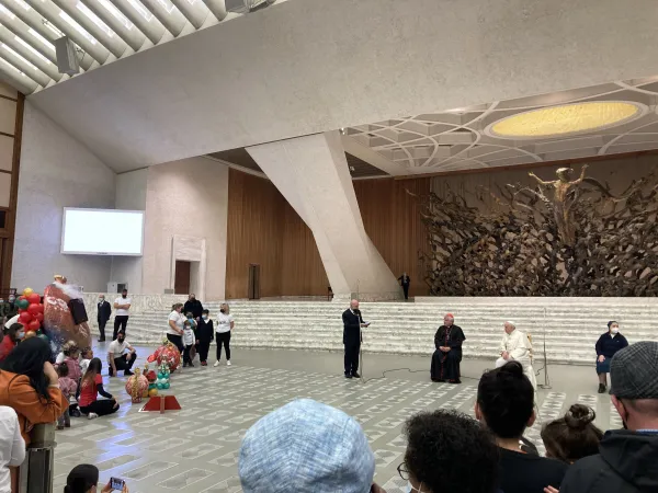 Il Papa in aula Paolo VI  |  | VG / ACI stampa 