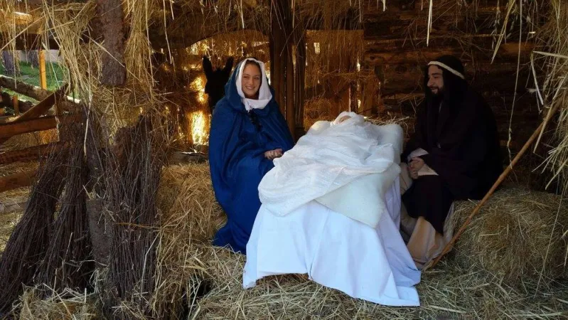 Una scena del presepe vivente del 2017 |  | Parrocchia di San Giulio - Facebook