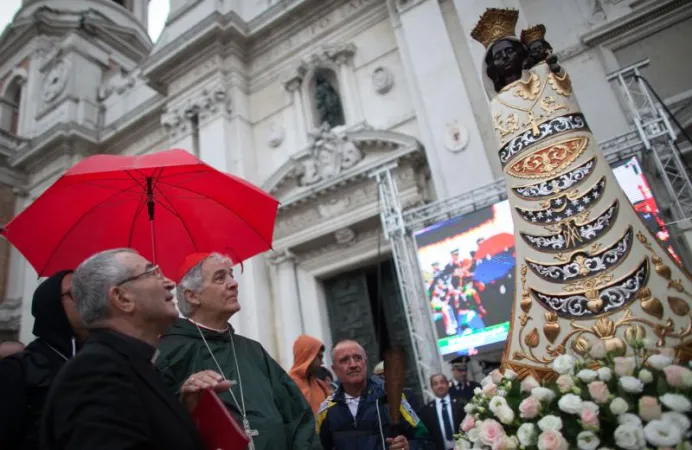 Il momento finale della Marcia  |  | Marcia Macerata - Loreto