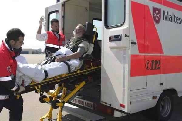 Una delle ambulanze dell'Ordine di Malta / orderofmalta.int