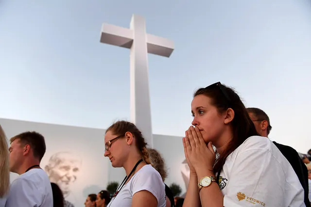 I ragazzi in preghiera al Campus Misericordiae |  | Episkopat News