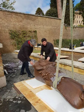 San Gregorio di Narek | La collocazione della statua di San Gregorio di Narek in Vaticano | Profilo FB Mikayel Minasyan, ambasciatore di Armenia presso la Santa Sede 