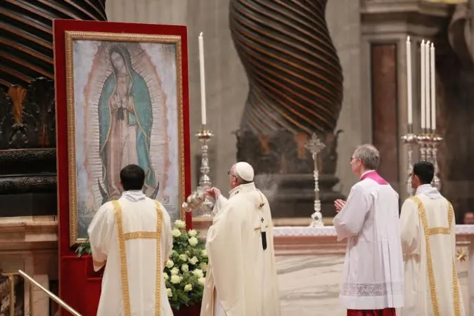 Papa Francesco, Santa Messa per la Vergine di Guadalupe |  | Daniel Ibanez, ACI Group