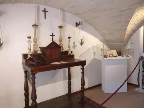 La cappellina privata di Bartali all'interno del Museo della Memoria di Assisi |  | Museo della Memoria di Assisi
Diocesi di Assisi - Nocera Umbra - Gualdo Tadino