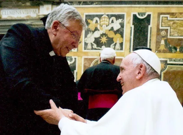 Don Costa e Papa Francesco |  | Agenzia info salesiana