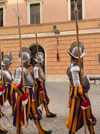 In attesa del Giuramento, la Guardia Svizzera Pontificia |  | AA-Aci Stampa