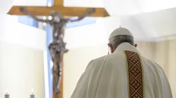 Papa Francesco durante una Messa a Santa Marta / Vatican Media  / ACI Group