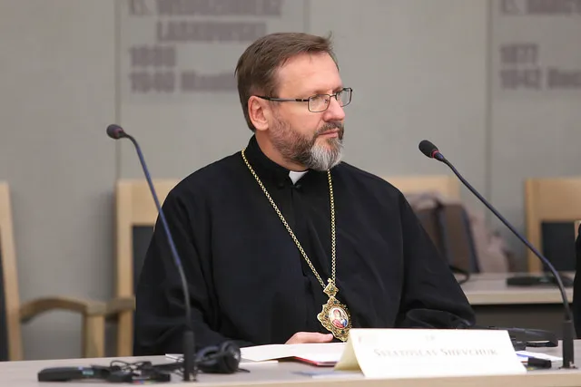 Arcivescovo Maggiore Sviatoslav Shevchuk | L'arcivescovo maggiore Sviatoslav Shevchuk, capo della Chiesa Greco Cattolica Ucraina, durante i lavori della Plenaria 2018 del CCEE, che si è tenuta a Poznan dal 13 al 16 settembre | @ Episkopat News 