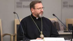 L'arcivescovo maggiore Sviatoslav Shevchuk, capo della Chiesa Greco Cattolica Ucraina, durante i lavori della Plenaria 2018 del CCEE / @ Episkopat News