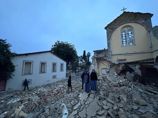 Quello che rimane della cattedrale di Iskenderum (Alessandretta) |  | Antuan Ilgıt SJ/ FB