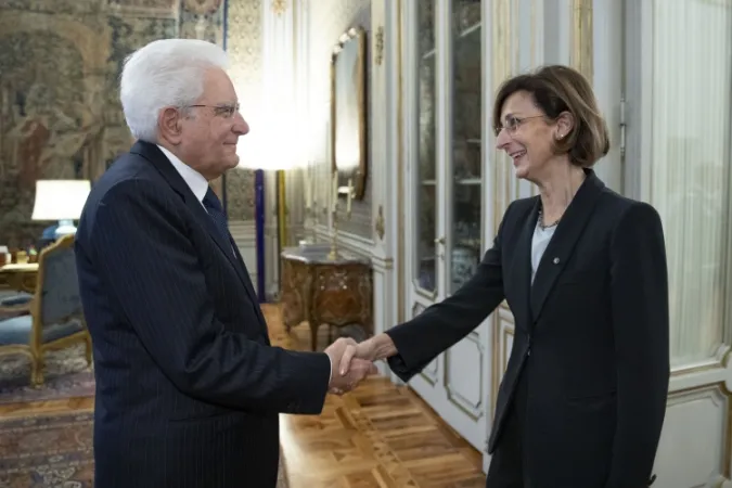 Marta Cartabia ricevuta dal Presidente della Repubblica Mattarella |  | Presidenza della Repubblica Italiana 