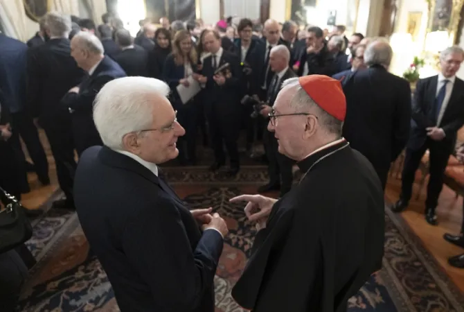 Il Cardinale Parolin e il Presidente Mattarella  |  | Quirinale.it