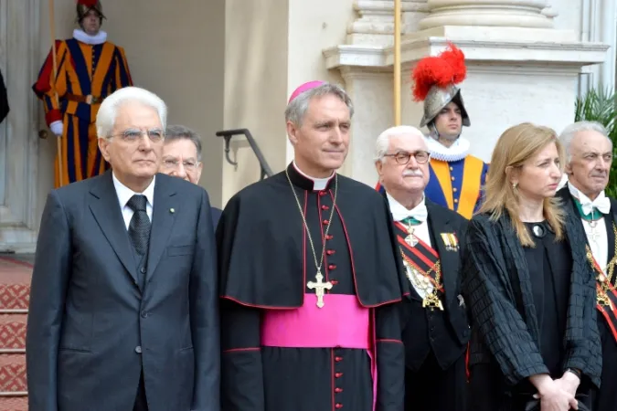 Il Presidente Mattarella in Vaticano nel 2015 |  | Presidenza della Repubblica Italiana