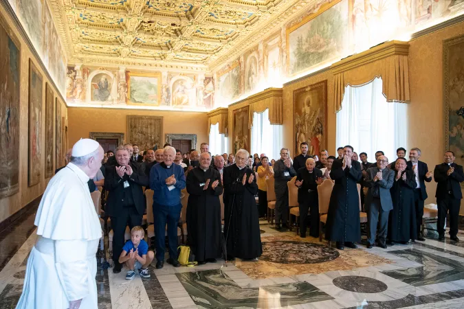 Papa Francesco incontra i Figli di Maria Immacolata | Papa Francesco incontra i Figli di Maria Immacolata, Sala del Concistoro, Palazzo Apostolico Vaticano, 20 settembre 2018  | Vatican Media / ACI Group