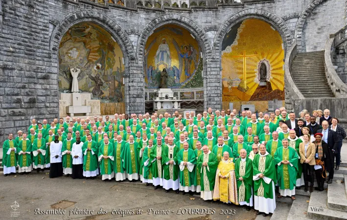 Plenaria vescovi francesi | I vescovi francesi riuniti nella plenaria a Lourdes il 7 novembre 2023 | Chiesa Cattolica in Francia