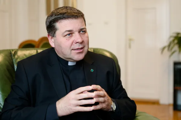 Monsignor Tamás Toth, segretario generale della Conferenza Stampa Ungherese / Merényi Zita (Magyar Kurír) per gentile concessione