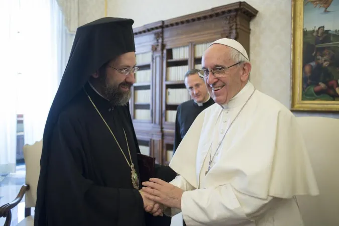 Delegazione del Patriarcato Ecumenico di Costantinopoli con Papa Francesco |  | L'Osservatore Romano, ACI Group