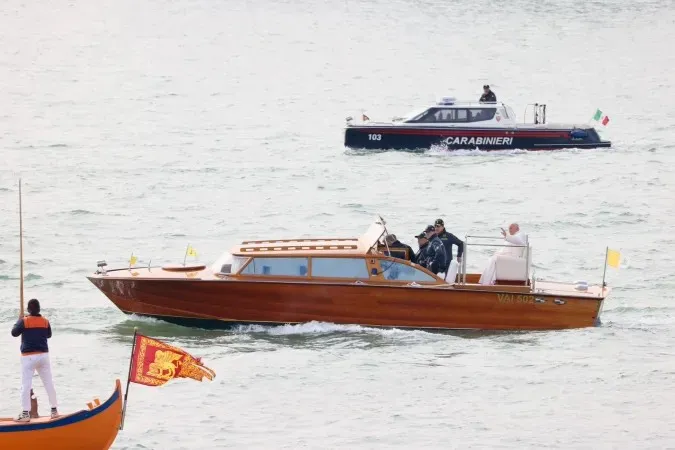 Papa Francesco a Venezia |  | Daniel Ibanez / EWTN