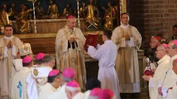 L'arcivescovo Gadecki durante la Messa conclusiva dell'assise CCEE a Poznan, 16 settembre 2018 / Episkopat News 