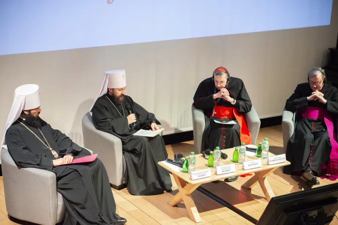 Metropolitta HIlarion, Cardinale Kurt Koch | Il panel di discussione per i sei anni dall'incontro di Papa Francesco e Kirill.  | mospat.ru