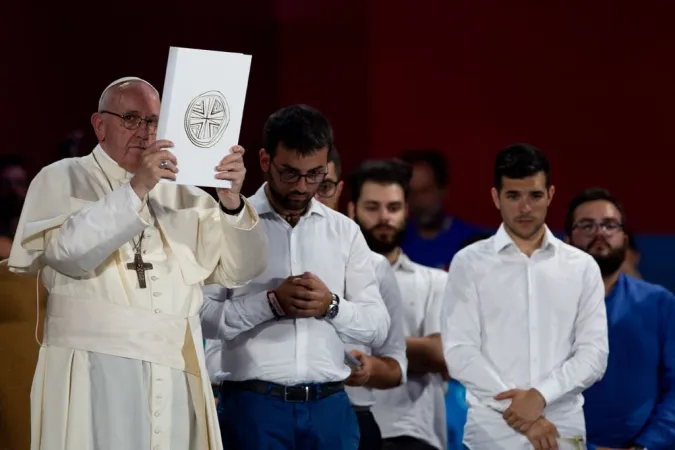 Papa Francesco con i giovani al Circo Massimo  |  | Daniel Ibanez/ CNA