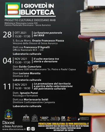 Locandina evento |  | Diocesi Sessa Aurunca