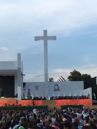 Un momento della Via Crucis alla GMG |  | Alan Holdren / CNA