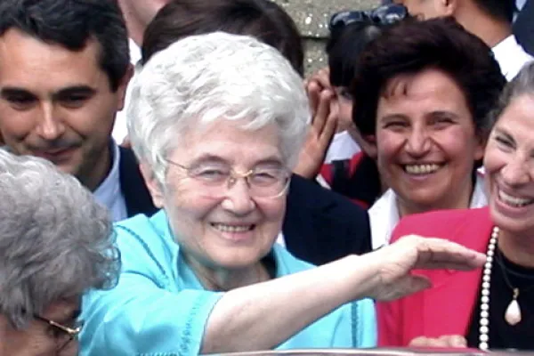 Chiara Lubich, fondatrice del Movimento dei Focolari / Flickr