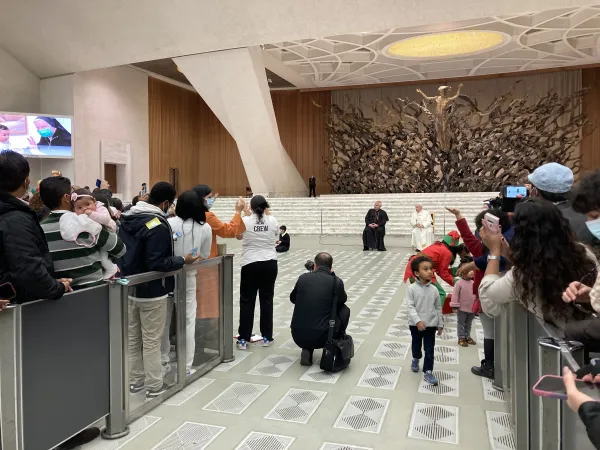 Il Papa in aula Paolo VI  |  | VG / ACI stampa 