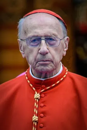 Il cardinale Etchegaray nel 2012 a Sarajevo  |  | Wikipedia