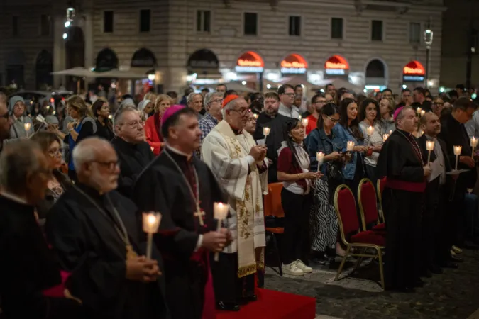 La preghiera per la pace a S. Maria Maggiore - Daniel Ibanez CNA |  | La preghiera per la pace a S. Maria Maggiore - Daniel Ibanez CNA