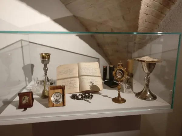 La cappellina privata di Bartali all'interno del Museo della Memoria di Assisi |  | Museo della Memoria Assisi
Diocesi di Assisi - Nocera Umbra - Gualdo Tadino