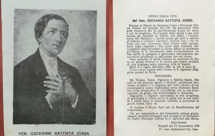 Il Venerabile Giovan Battista Jossa |  | pubblico dominio 