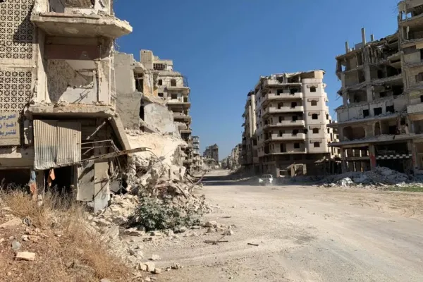 Scorcio della città di Homs, in Siria, dopo la distruzione dovuta al conflitto / ACS 