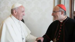 Il Cardinale Daniel Sturla con Papa Francesco
 / InfoANS