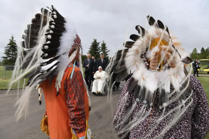 Incontro con le Popolazioni Indigene First Nations, Métis e Inuit |  | Vatican Media / ACI Group