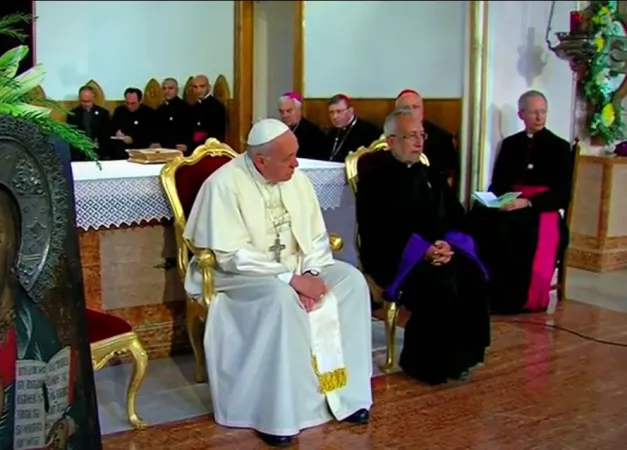 Papa Francesco nella Chiesa dell'Assunta a Tblisi |  | CTV